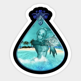 In the ocean Sticker